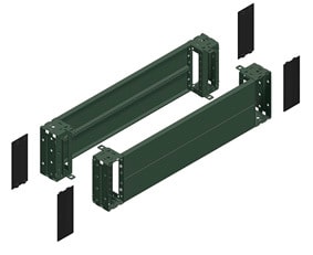 Schneider Electric - Spacial SF/SM - Sokkelfront - 200x600 mm