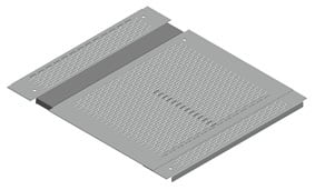 Schneider Electric - NSYECV6121 Vent flenspl. 1 hull 600x1200
