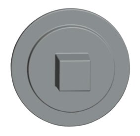Schneider Electric - NSYSFLOCKS6 Innsats+ firkant 6