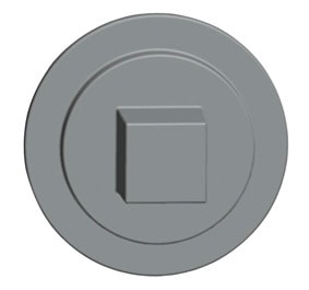 Schneider Electric - NSYSFLOCKS7 Innsats+ firkant 7