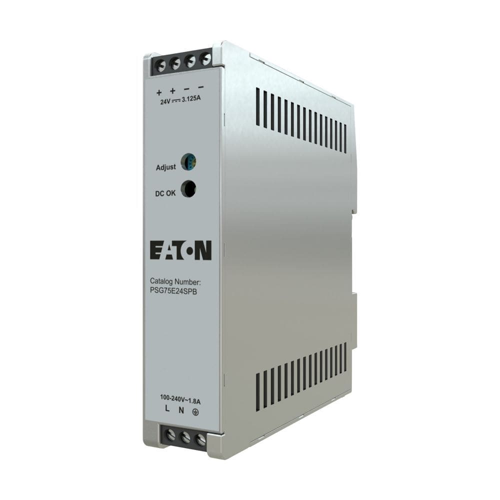 Eaton Electric - Strømforsyning 1-fas 85-264VAC  / 24V DC 3,125A 75W
