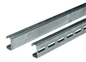 Schneider Electric - C skinne 2m 21x11x10 boret