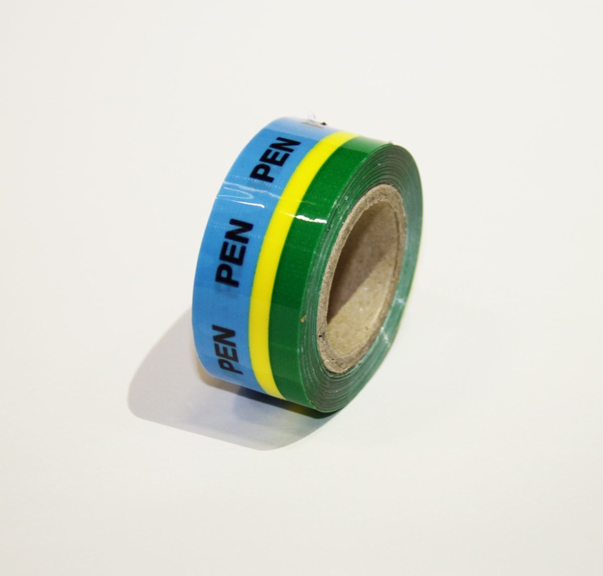 HellermanTyton - Merketape, PEN/Gul/Grønn