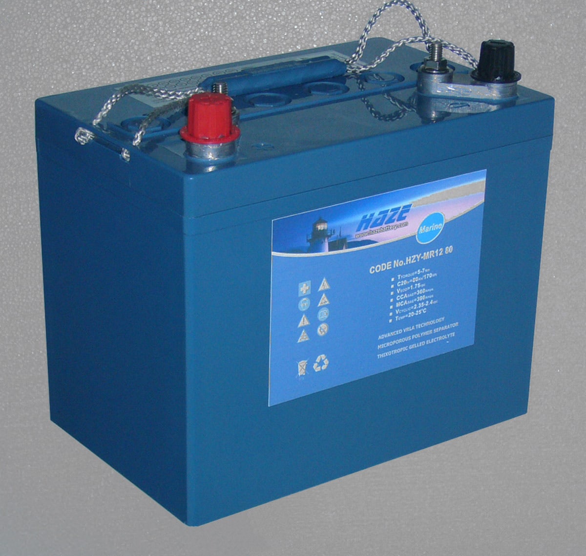 Gylling teknikk - Haze Båtbatteri 12V80