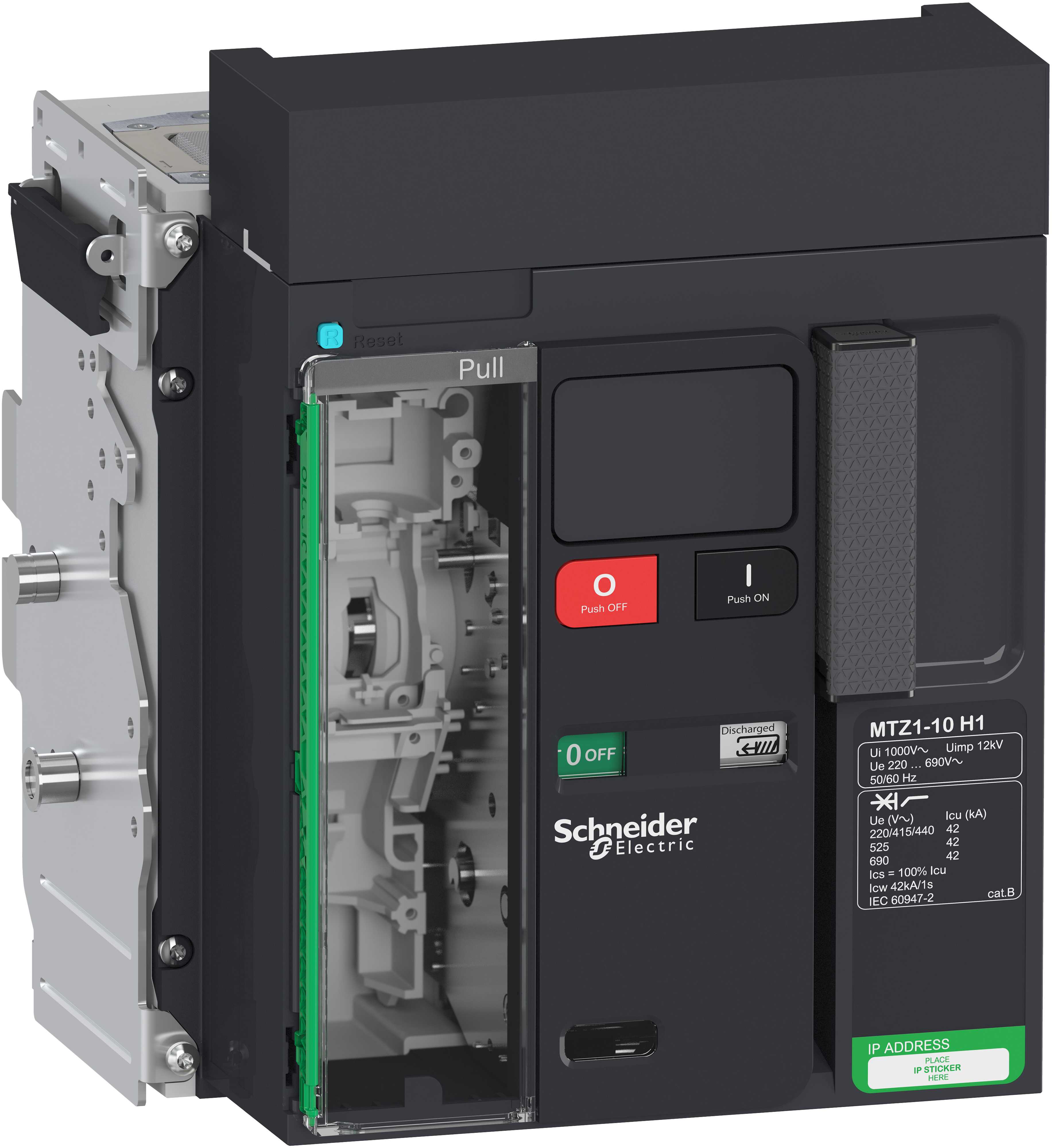 Schneider Electric - LV847220 Eff,br MTZ1 10H1 1000A 3p uttr