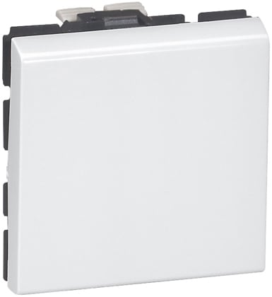Legrand - Mosaic mellomvender 10A, hvit 230V 2 mod.