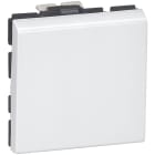 Legrand - Mosaic mellomvender 10A, hvit 230V 2 mod.