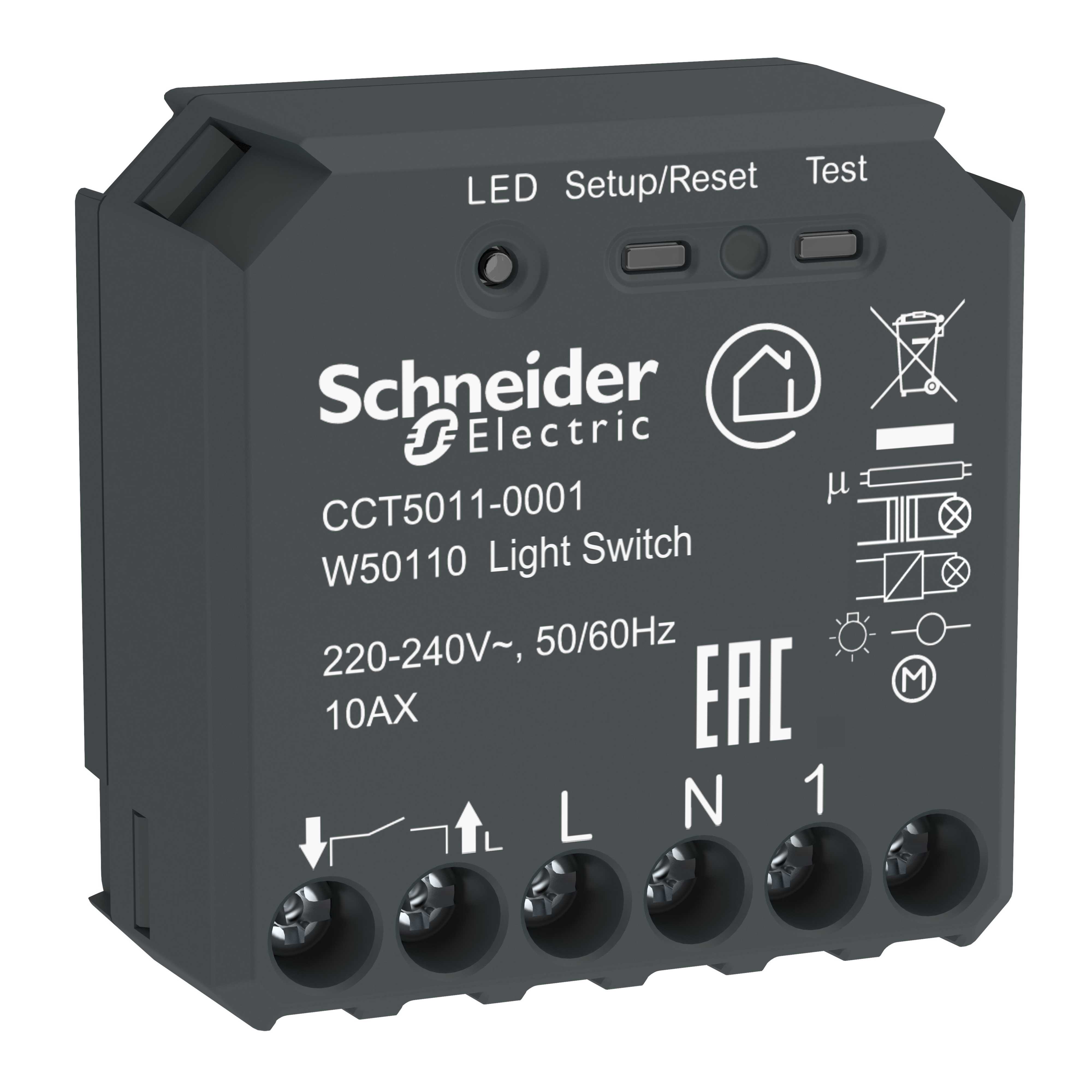 Schneider Electric - Exxact Wiser trykk rele for bluetooth tilkobling