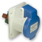 Schneider Electric - PratiKa stikkontakt - fast - rett - 16 A - 3P + E - 200...250 V AC - panel