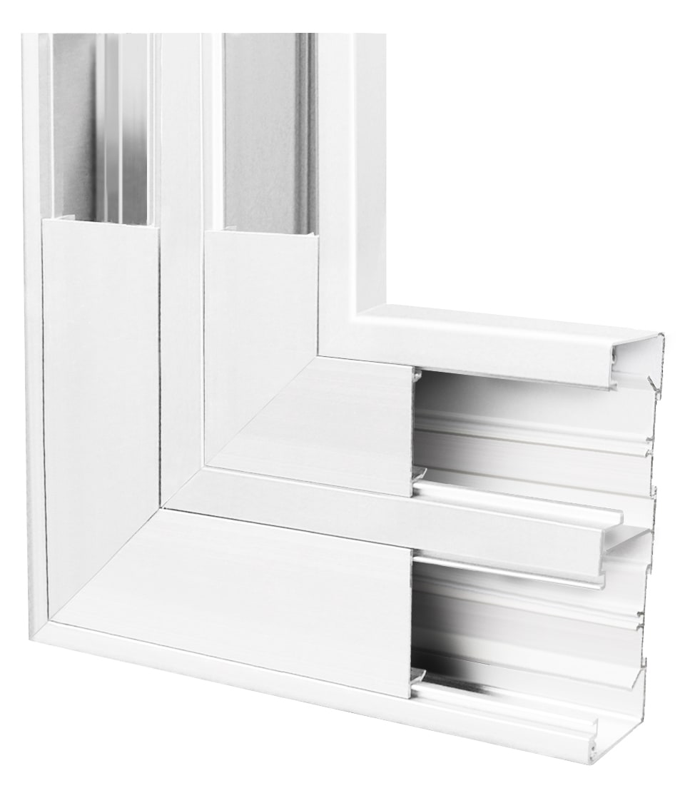Maxeta - Flatvinkel For Mc3, Ral 9010