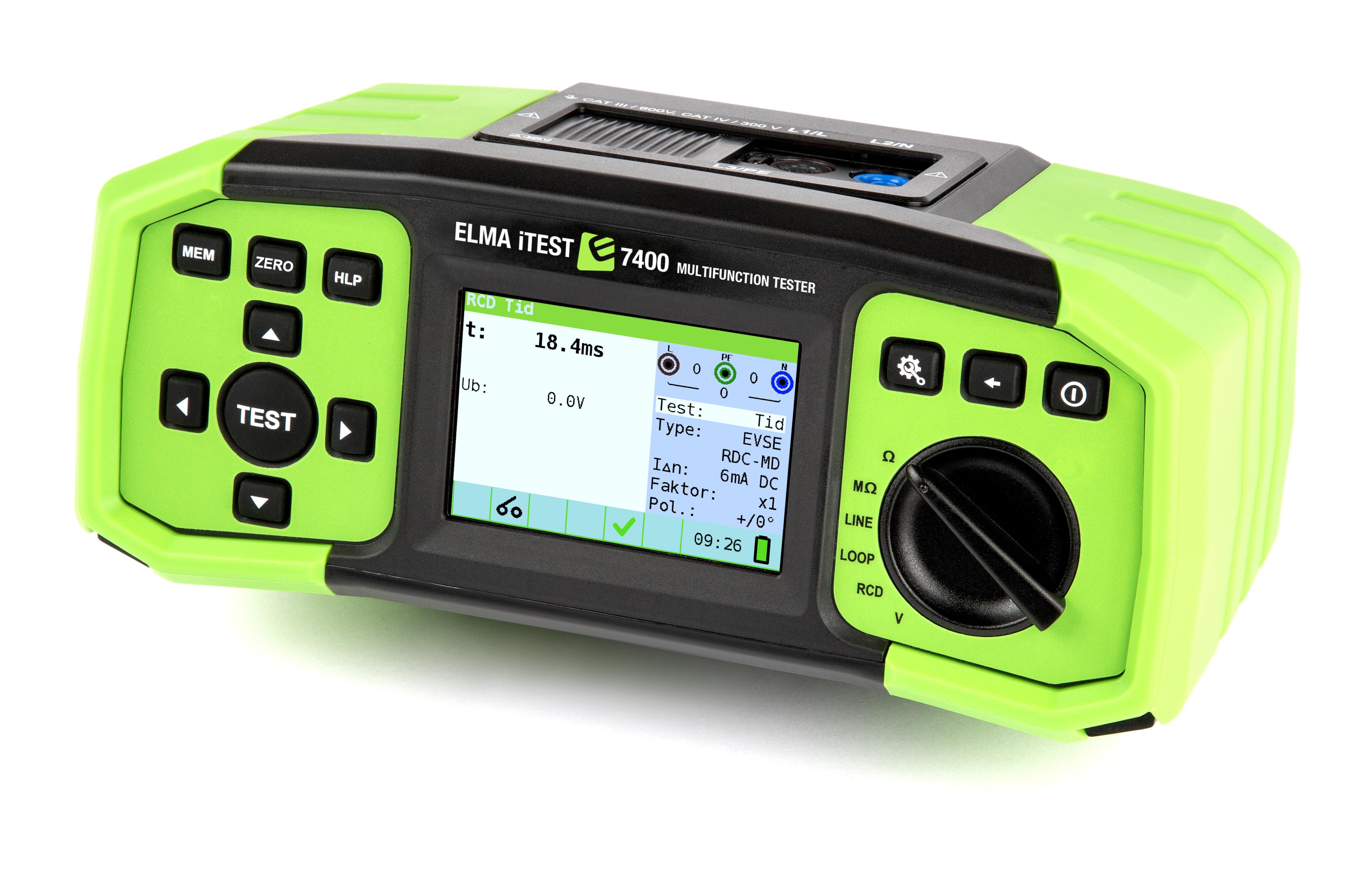 Elma Instruments - Elma iTest 7400 Installasjons