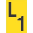 Melbye - Folietegn L1 25 X 40mm, selvklebende S420