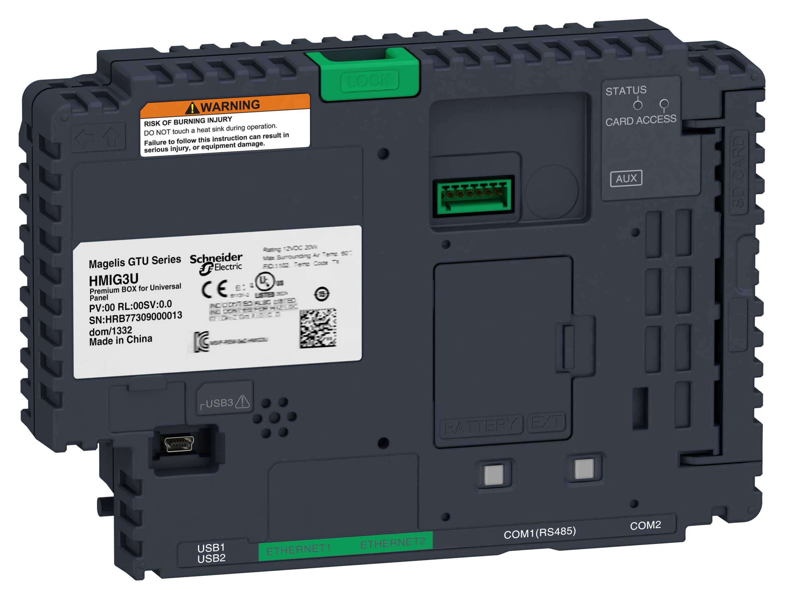 Schneider Electric - HMIGTU Premium BOX, Universal Panel