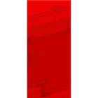 Schneider Electric - 3698 FRONTPL. NT FAST KABELFELT