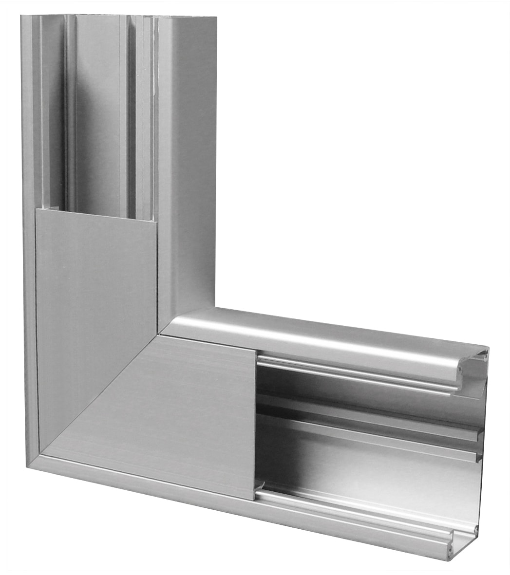 Maxeta - Flatvinkel MC100x50, eloksert