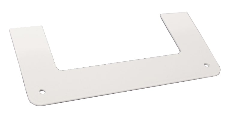 Maxeta - Veggflens MC100x50, RAL 9010