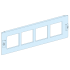 Schneider Electric - 03911 FRONTPLATE METALL PRISMA G/P 96X96 IN