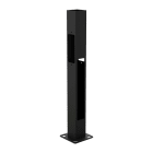 Q-Light - ONEPOLE PRO 1000 CC160 SORT LADESTOLPE H=100CM - Q9MSM
