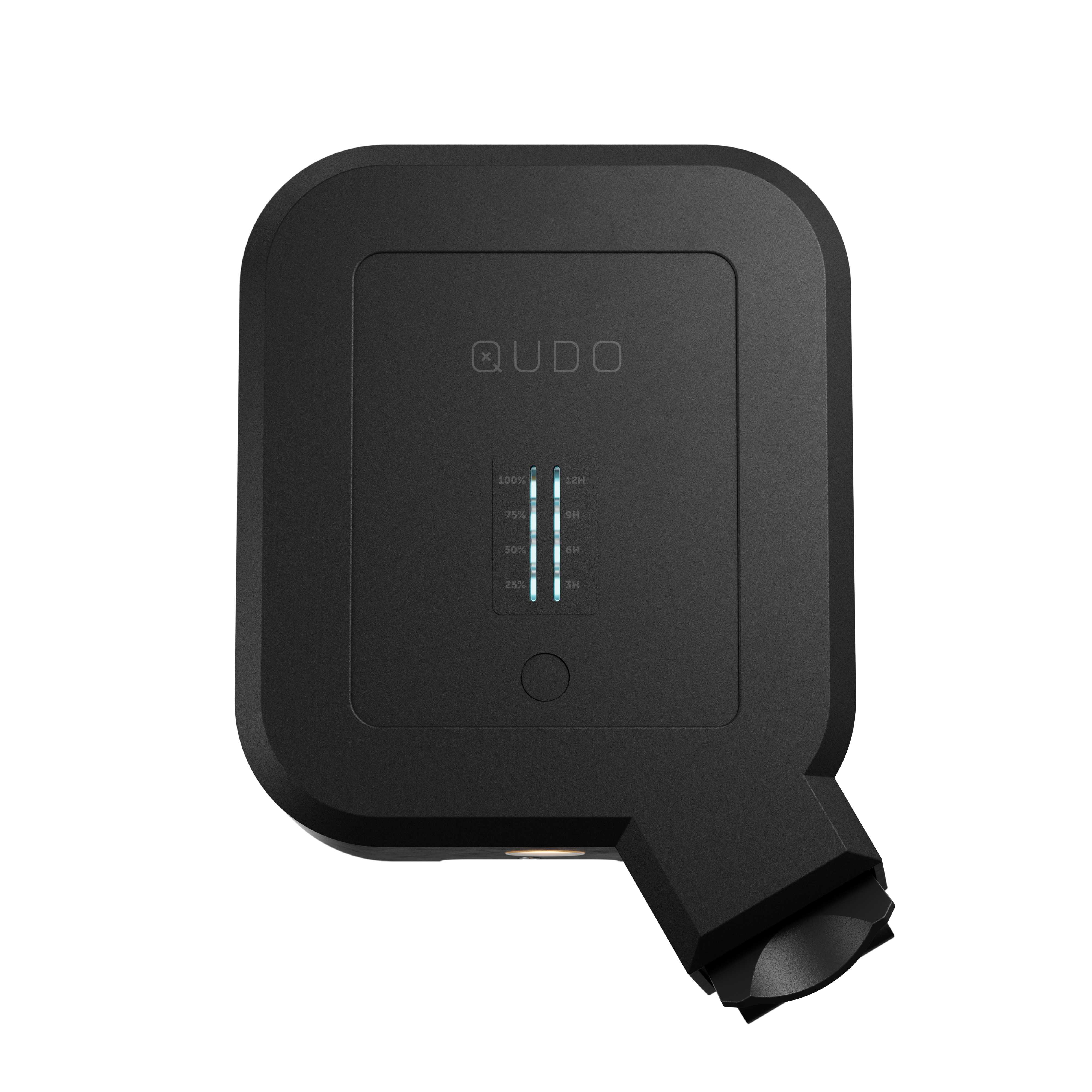 Q-Light - QUDO SMART READY USB 22kW SVART LADESTASJON - Q123