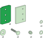 Schneider Electric - Samleskinneskjøt 120mm Skinner LVS04643