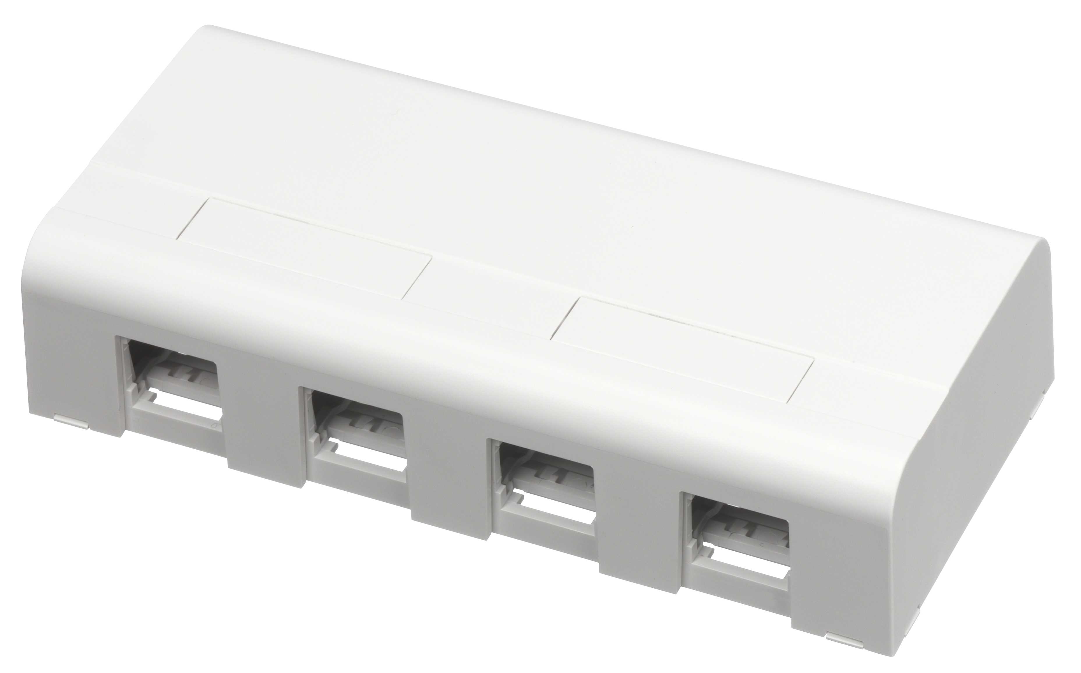 Schneider Electric - WDE002046 Actassi montasjeboks 4x RJ45