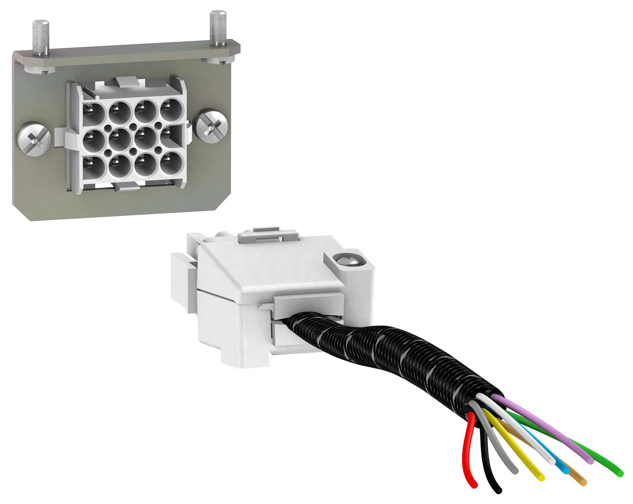 Schneider Electric - LV429272 9-leders manuell kontaktblokk