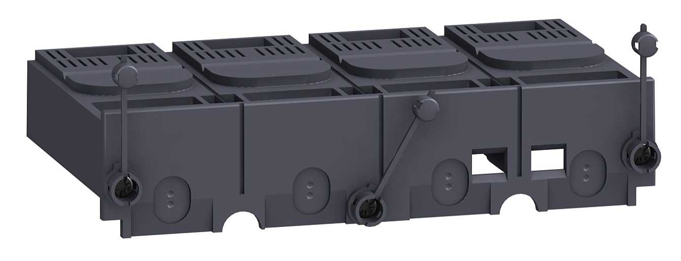 Schneider Electric - LV432592 ETT TERMDEKS. KORT 4P  F/400/630A COMPACT NSX