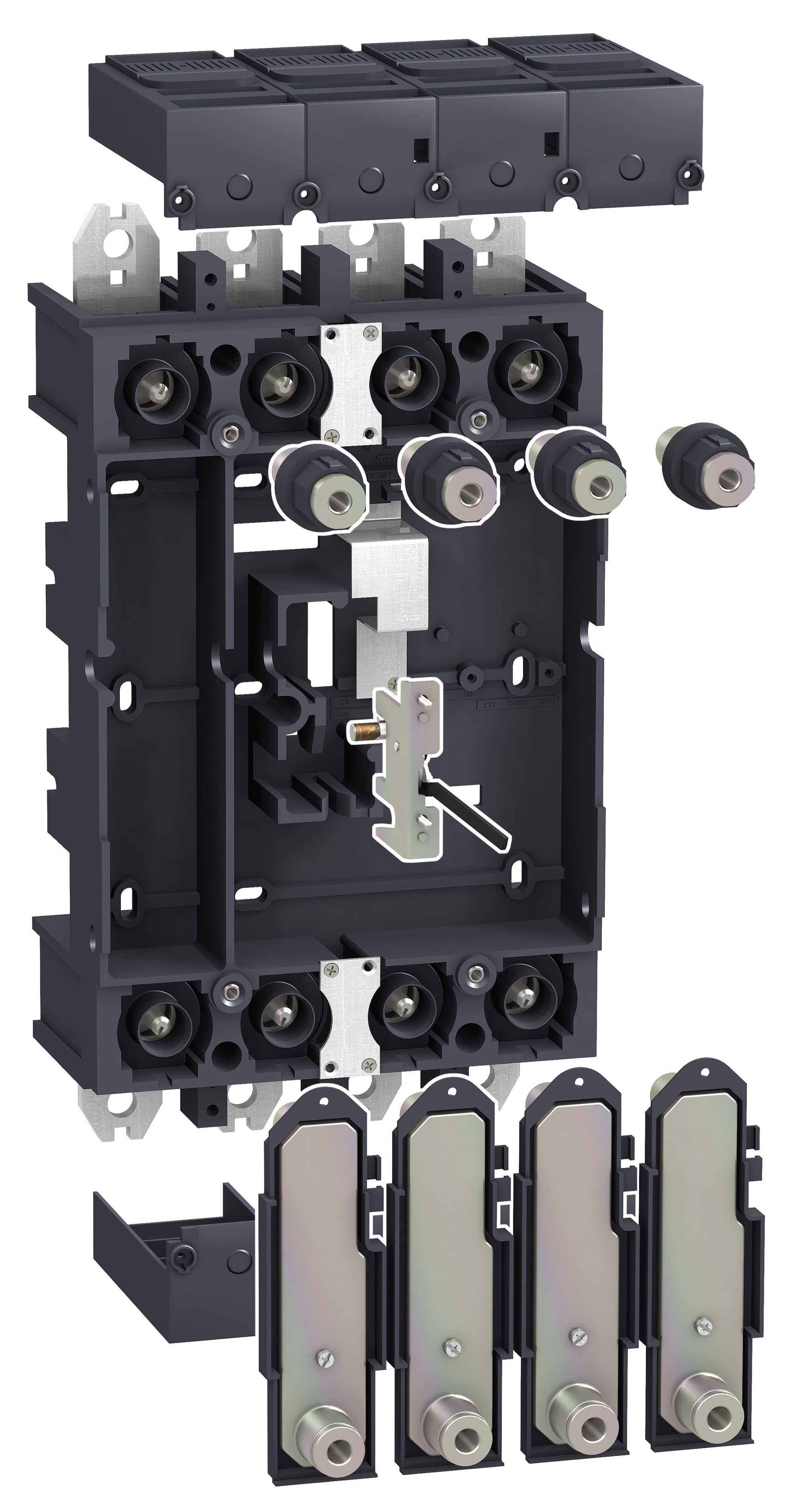 Schneider Electric - LV432541 Pl sett 4P VigiComp NSX400/630