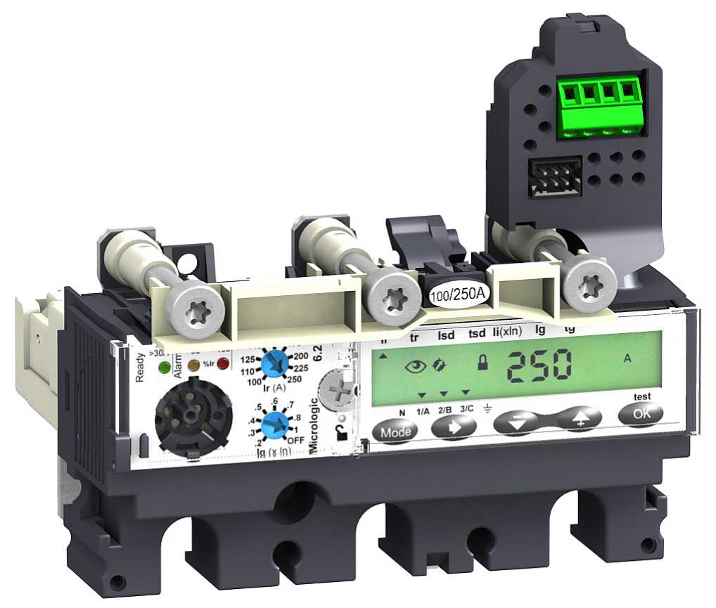 Schneider Electric - LV431521 Vern Micrologic 6,2E-M 3P 220A