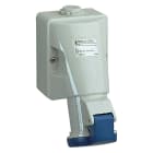 Schneider Electric - PratiKa uttak stor veggblokk - 16 A - 3P + E - 200...250 V AC - IP44