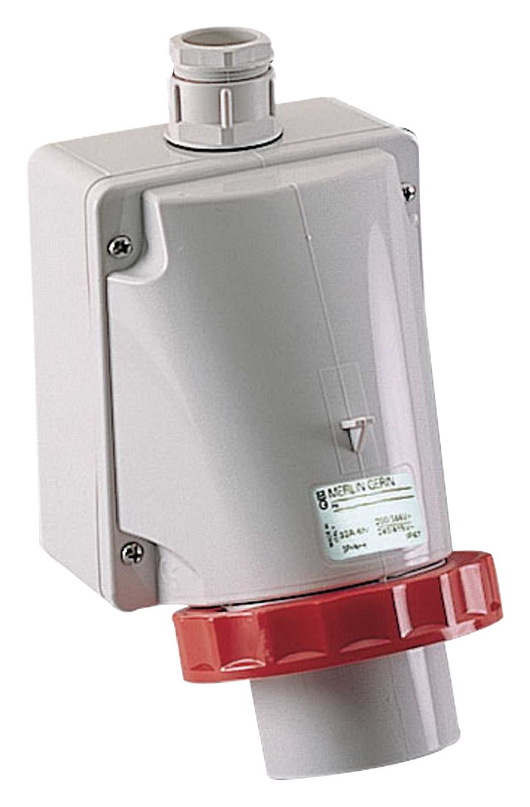 Schneider Electric - PratiKa apparatinntak påvegg - 16 A - 3P + N + E - 380...415 V AC - IP67