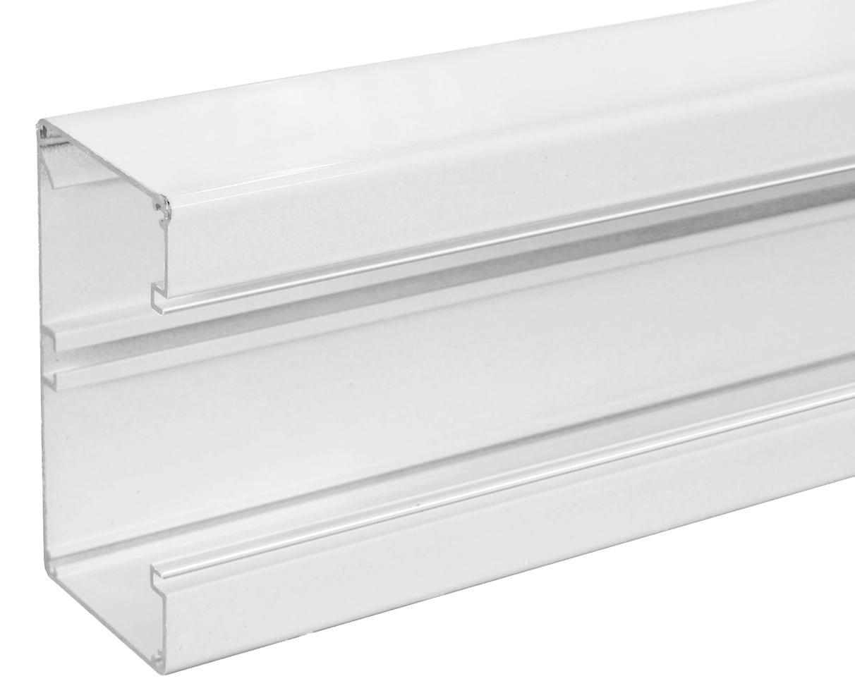 Maxeta - Aluminium underdel 125x65 mm, RAL9003