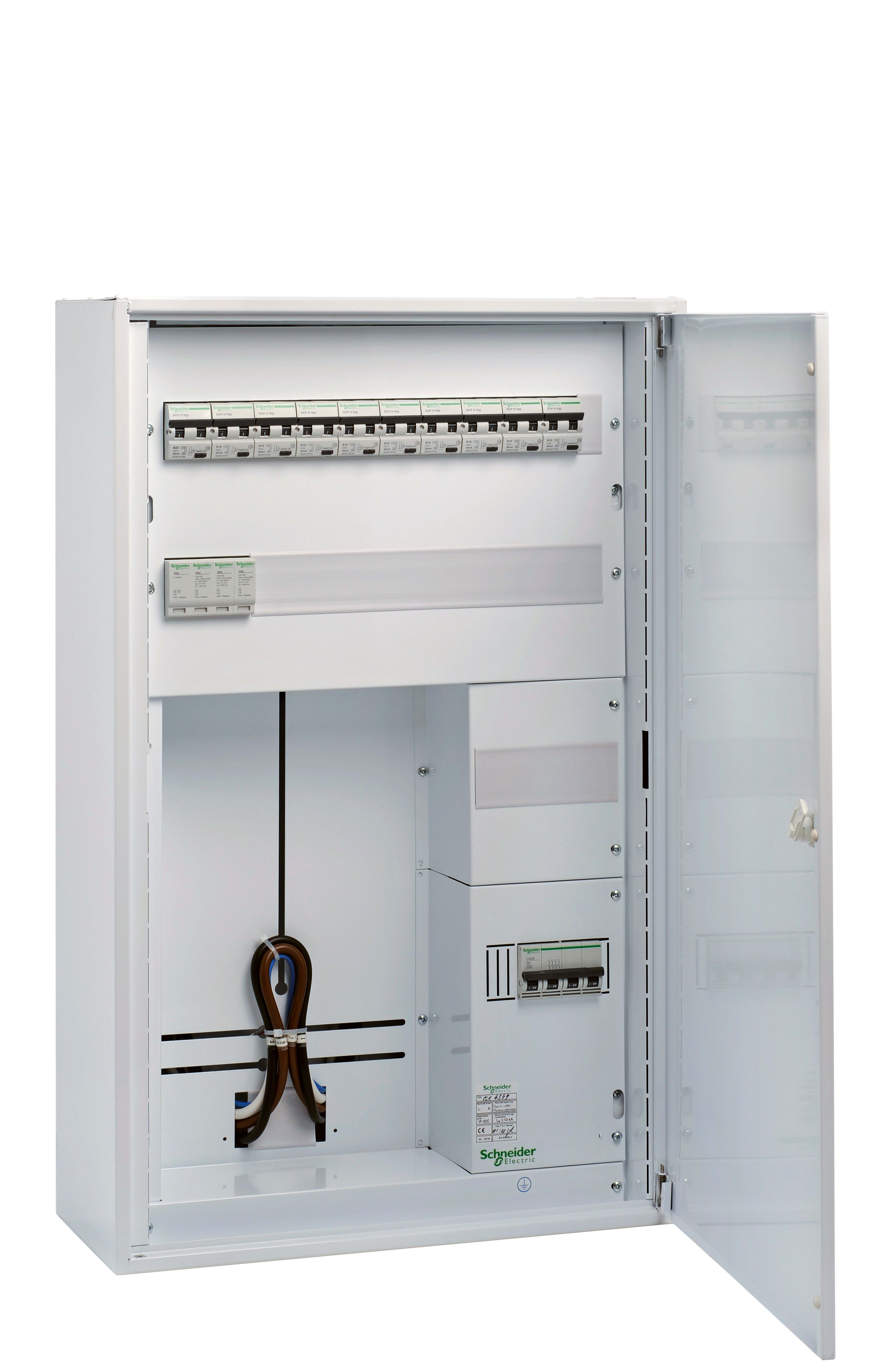 Schneider Electric - SIKRINGSSKAP 10K NOR10TNOS  2 RAD TN 400V NEK400