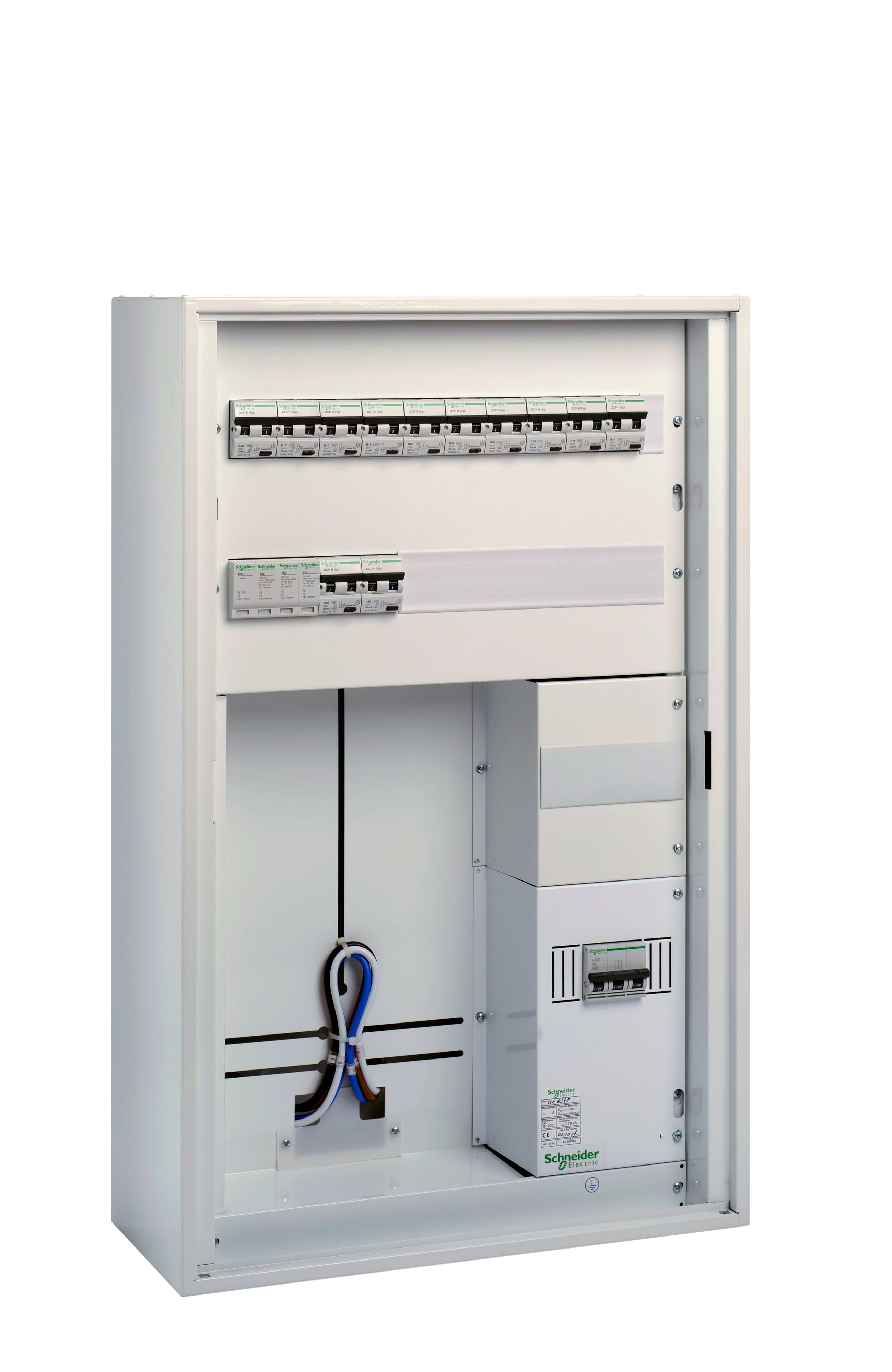 Schneider Electric - SIKRINGSSKAP 10K NOR10ITOS  2 RAD IT 230V NEK400