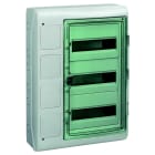 Schneider Electric - Kaedra med sidefelt - 3 x 12 moduler - 2 rekkeklemmer