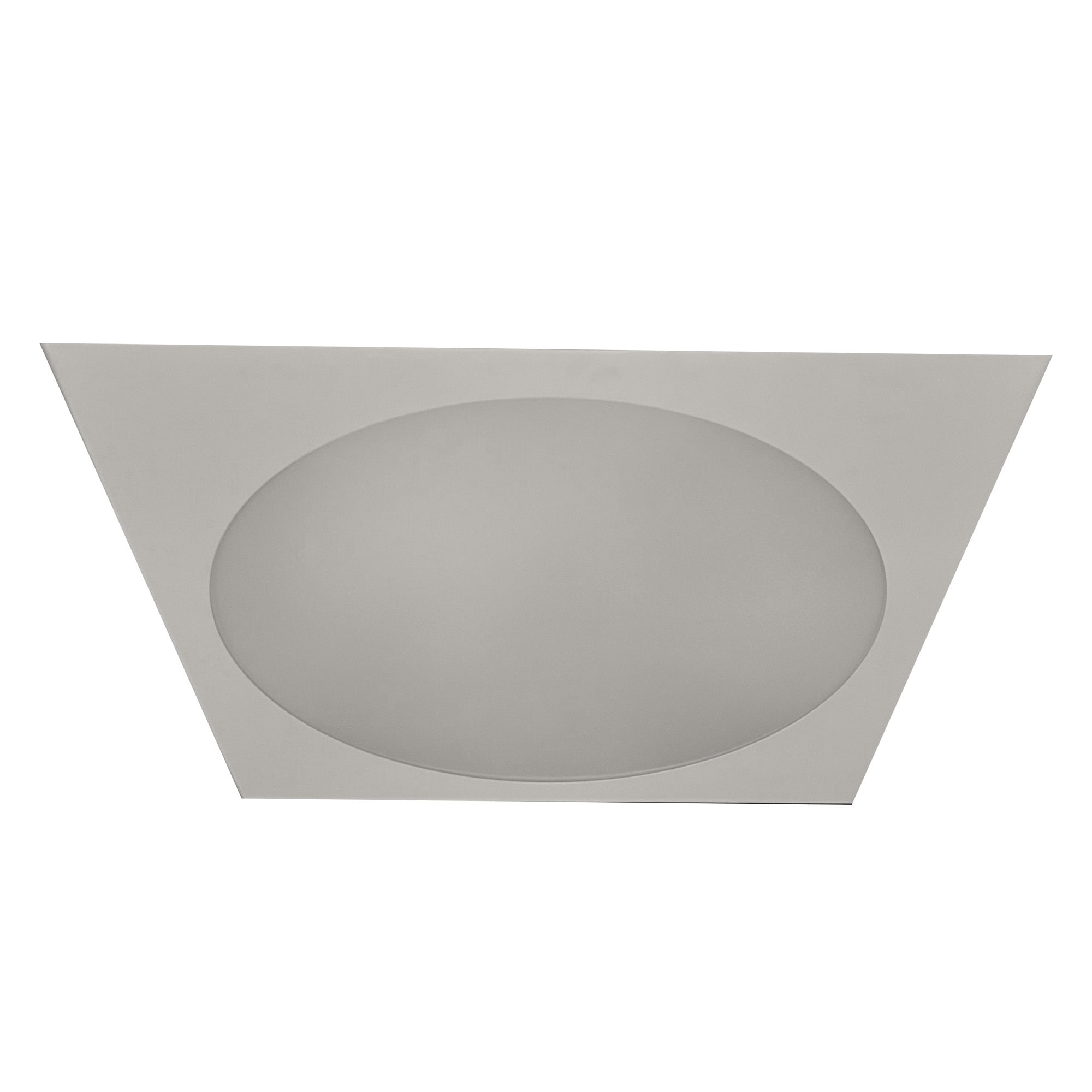 Unilamp - SQUARE DEKORPLATE Ø500MM HVIT 600X600
