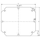 Schneider Electric - 8004 PÅ-VEGG PACK 4 RADER
