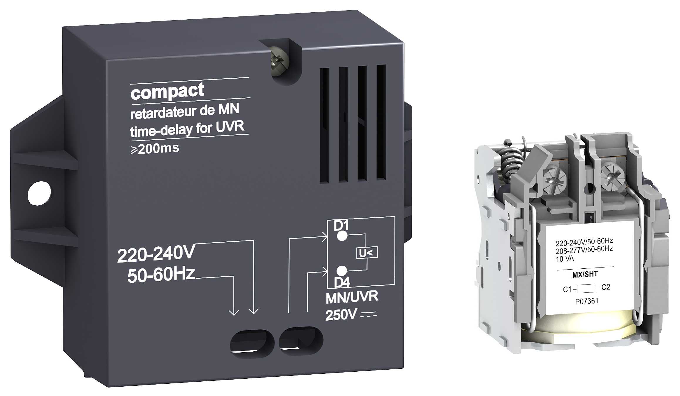 Schneider Electric - LV429427 Tidsforsinkelse til MN 220VAC