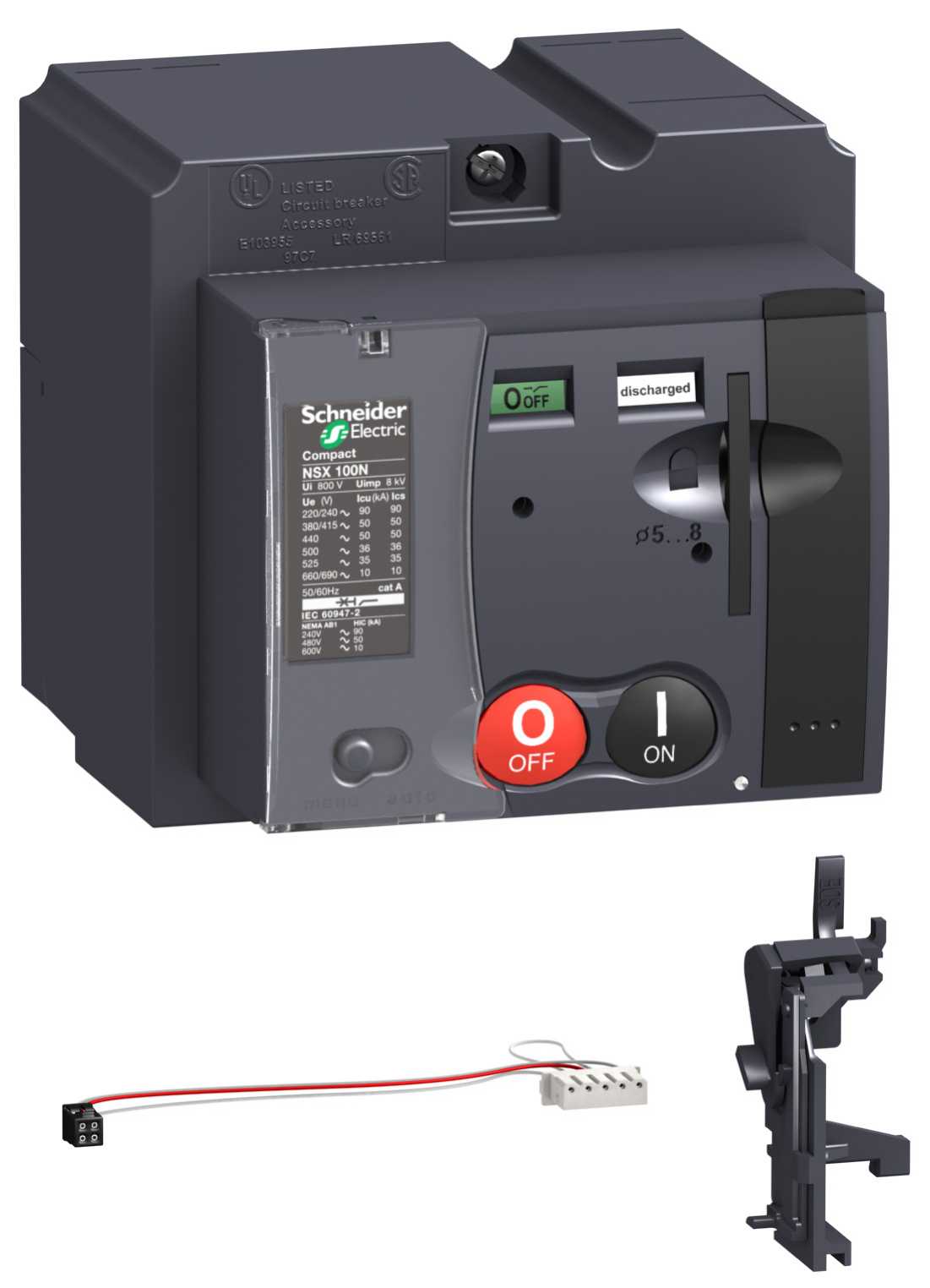Schneider Electric - LV429441 ComMotor 220-240VAC  <=NSX160