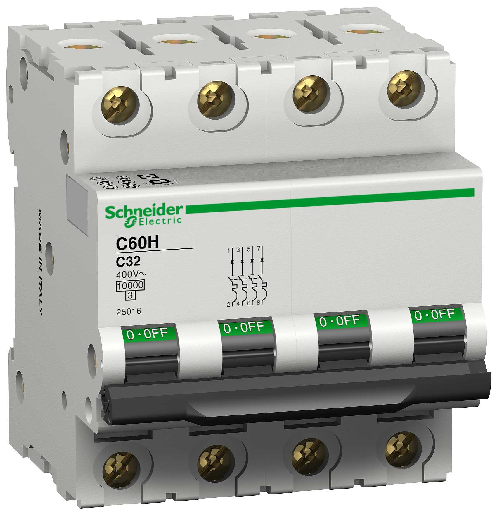 Schneider Electric - 25018 C60H/C 50-4 Automatsikring