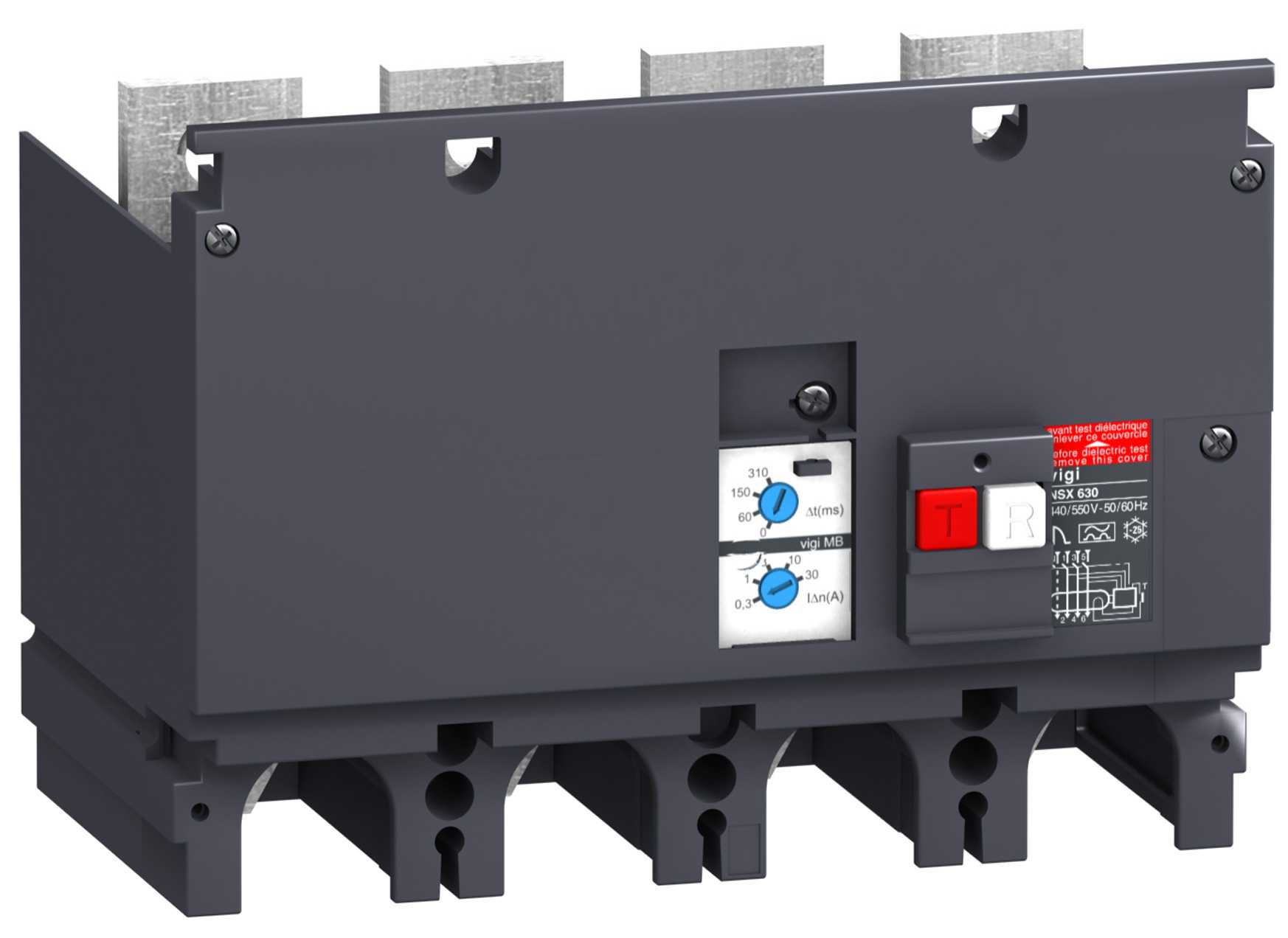 Schneider Electric - LV432454 Vigi 4P 0,3-30A 400/630A 550V