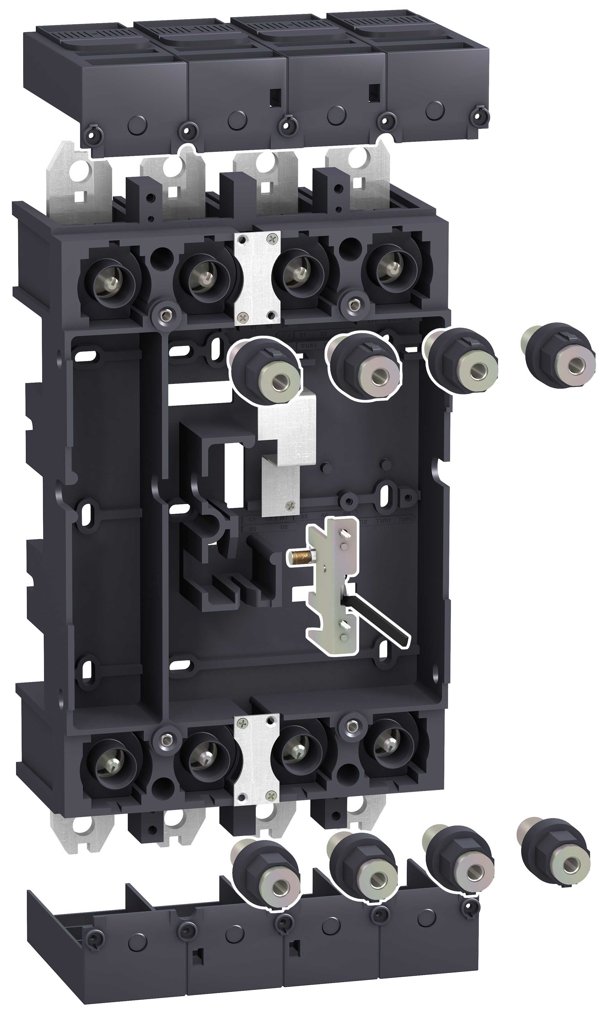 Schneider Electric - LV432539 Plugg-inn sett 4P NSX40/630