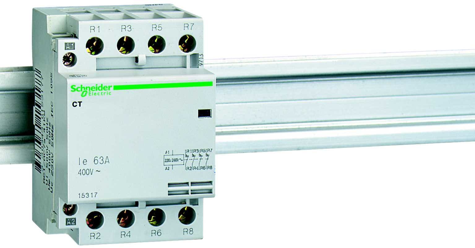 Schneider Electric - 16025 CT Mod. Kontaktor 63A 4Sl 24V