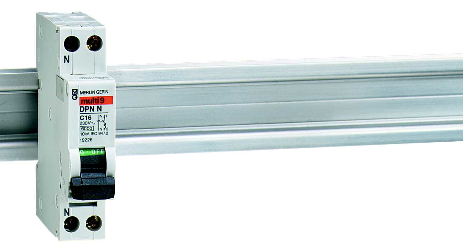 Schneider Electric - 19252 DPN N/B 10-1+N Automatsikring