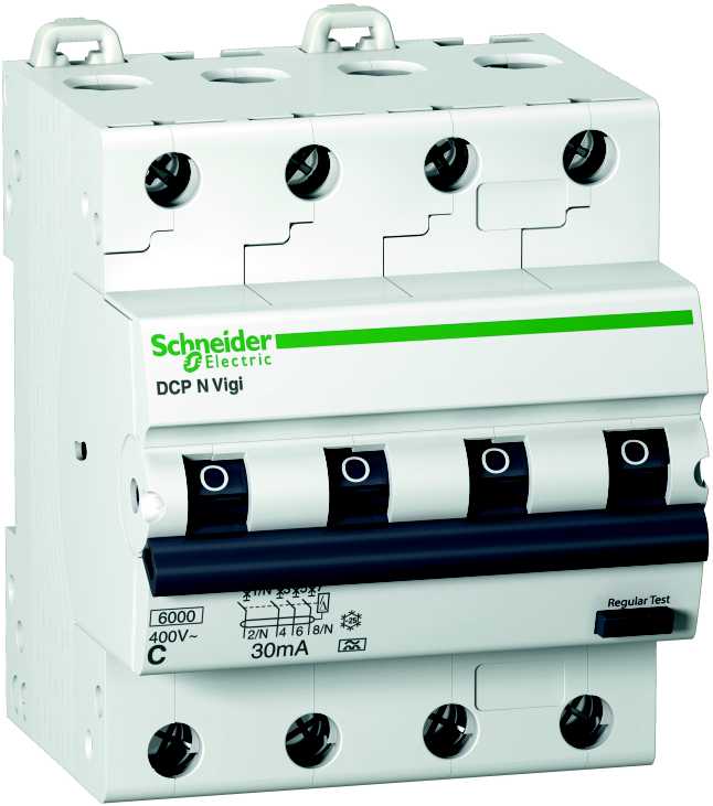 Schneider Electric - A9N19815 JFA 4p-4mod, 20A/C 30mA A-kl,