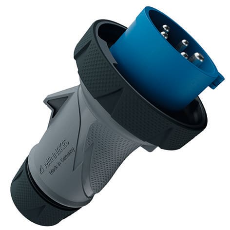 Mennekes - CEE-plugg PTX R 432-9 230V IP67 / IP69