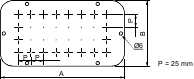 Schneider Electric - NSYTLA SWM standard flenspl 140x80