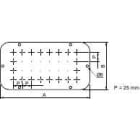 Schneider Electric - NSYTLA SWM standard flenspl 140x80