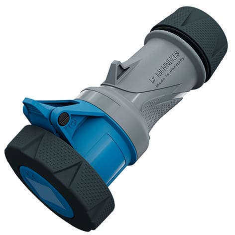 Mennekes - CEE-Skjøtekontakt PTX 216-6  230V IP67 / IP69