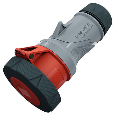 Mennekes - CEE-Skjøtekontakt PTX 432-6 400V IP67 / IP69